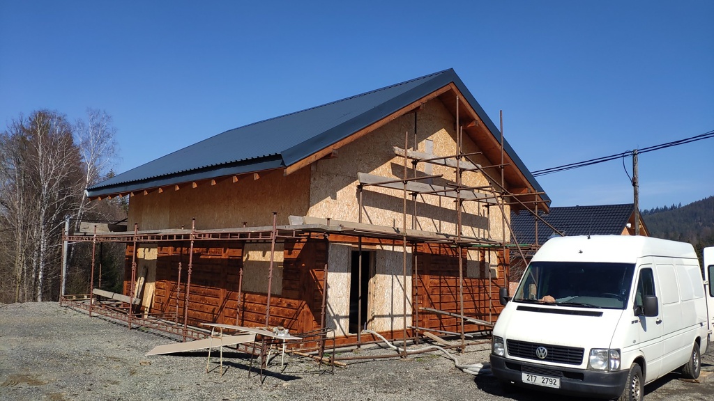 Kompletní zateplení rodinného domu (dřevostavby), Horní Bečva — fotka 2