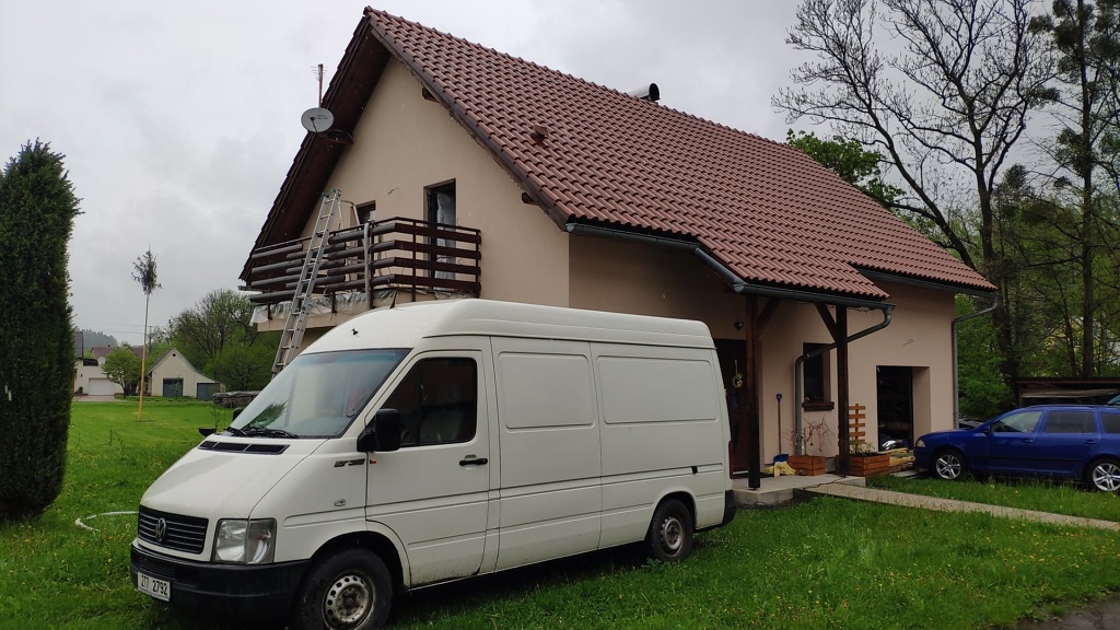 Zateplení šikmé střechy podkroví rodinného domu, Kunčice Pod Ondřejníkem — fotka 5