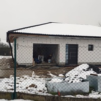 Izolace stropu rodinného domu stříkanou PUR pěnou, Ostrava-Martinov — fotka 1